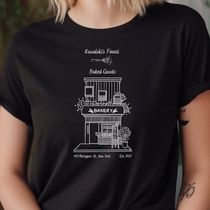 Kowalski&#39;s Bakery T-shirt, Fantastic Beast Inspired, Scamander Shirt, Magical School, HP Shirt, Universal Shirt, Wizard Book Shirt