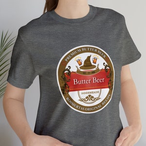 Butterbeer T-Shirt, HP Shirt, Potter inspiriert, magische Schule, Universal Trip Shirt, Potter Shirt, Zaubererbuch Shirt