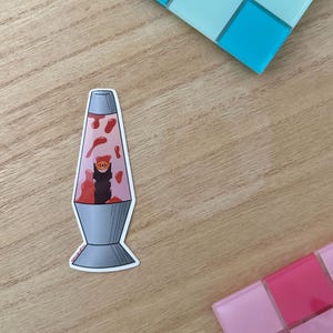 Lava Lamp Mordor Sticker | Cute Stickers | Fandom Merch | LOTR Inspired | Nerd Aesthetic | Gifts for Girls | Trendy Stickers image 2