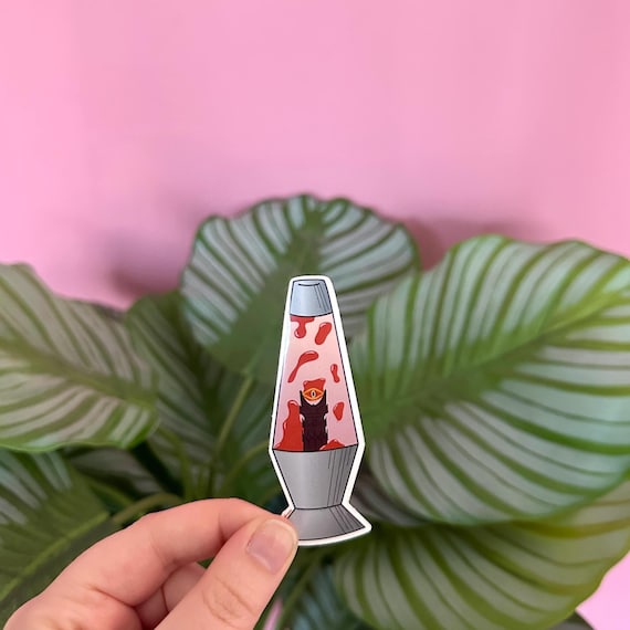Lava Lamp Mordor Sticker | Cute Stickers | Fandom Merch | LOTR Inspired | Nerd Aesthetic | Gifts for Girls | Trendy Stickers