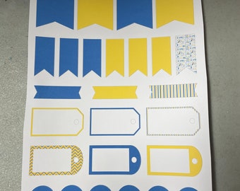 Down’s syndrome sticker sheet