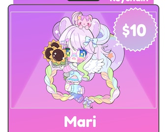 Mari Sunflower Keychain