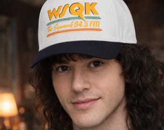 WSQK Retro Radio Baseball Cap | Fandom | Vintage 80s