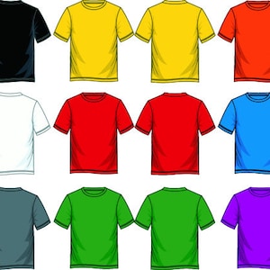 Shirt Vector Template