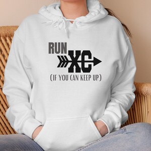 Run XC Hoodie, XC Sweatshirt, Cross Country Sweatshirt, Cross Country Mom Sweatshirt, Runner Sweatshirt, XC Runner Shirt, Sports Sweatshirt