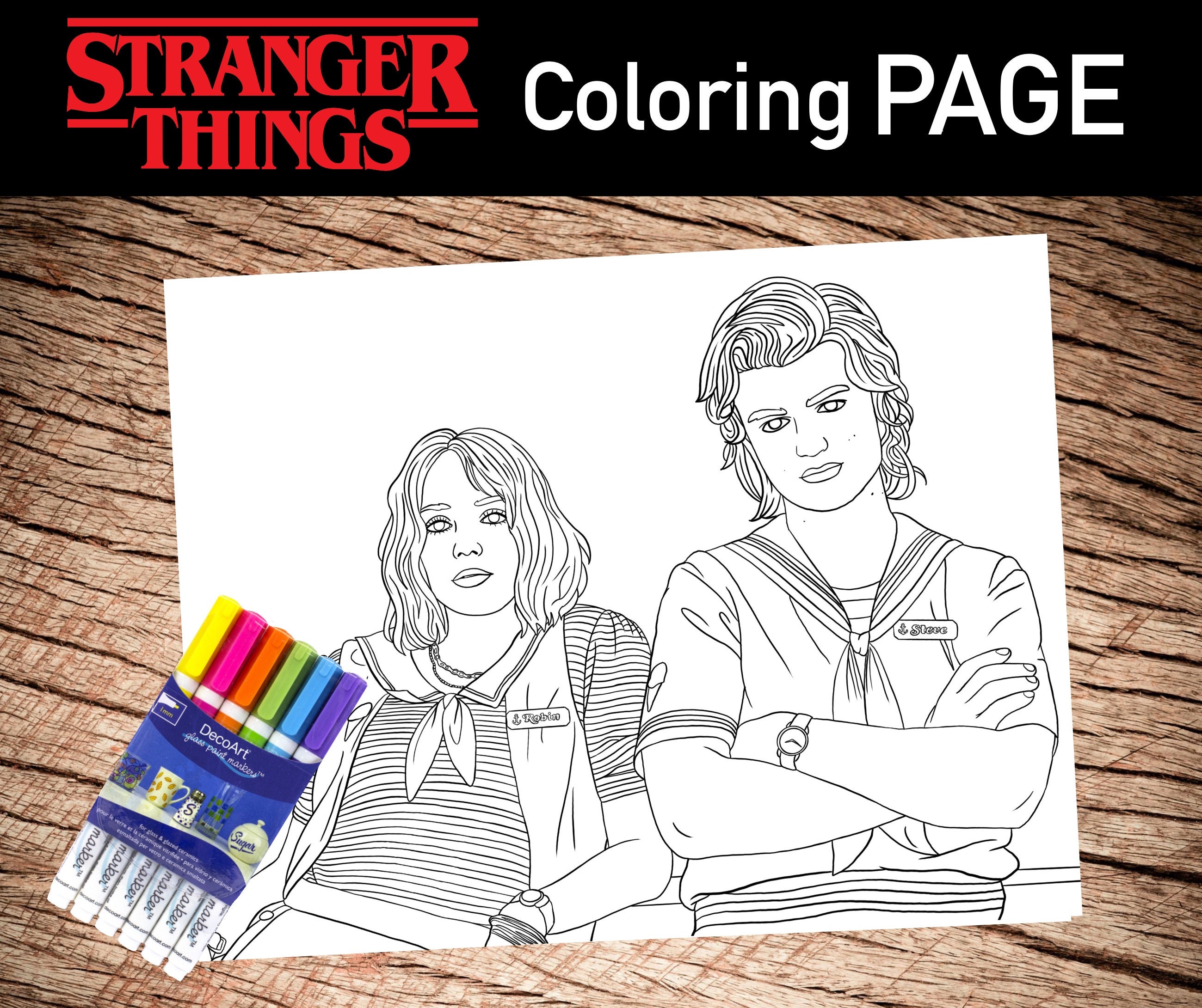 Coloriage Outer Banks A Imprimer Netflix coloring book - Etsy Canada