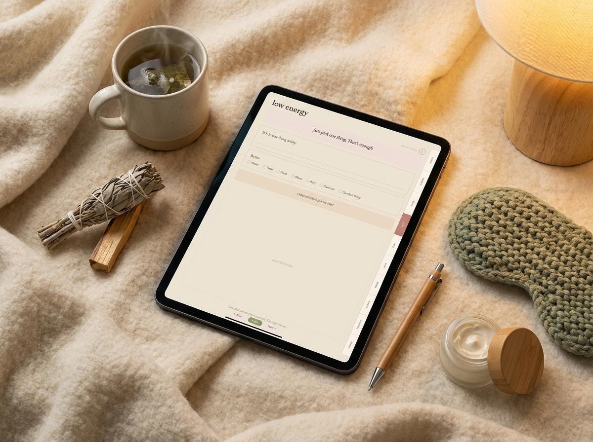 2026 ADHD Digital Planner | Energy-based Daily Pages | Goodnotes iPad ...