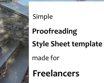 Proofreading Style Sheet