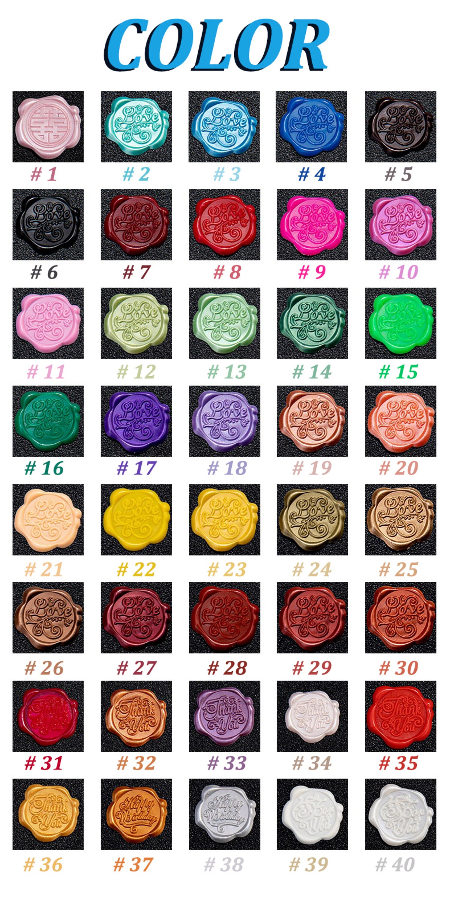 Custom Wax Seals, Handmade Wax Seal Stickers, Starting at 50, Wax Seals