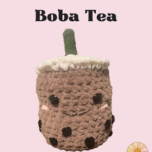 Bubbles the Boba Crochet Pattern