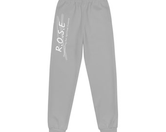 ROSE WHYT Grey Youth Joggers (AOP)