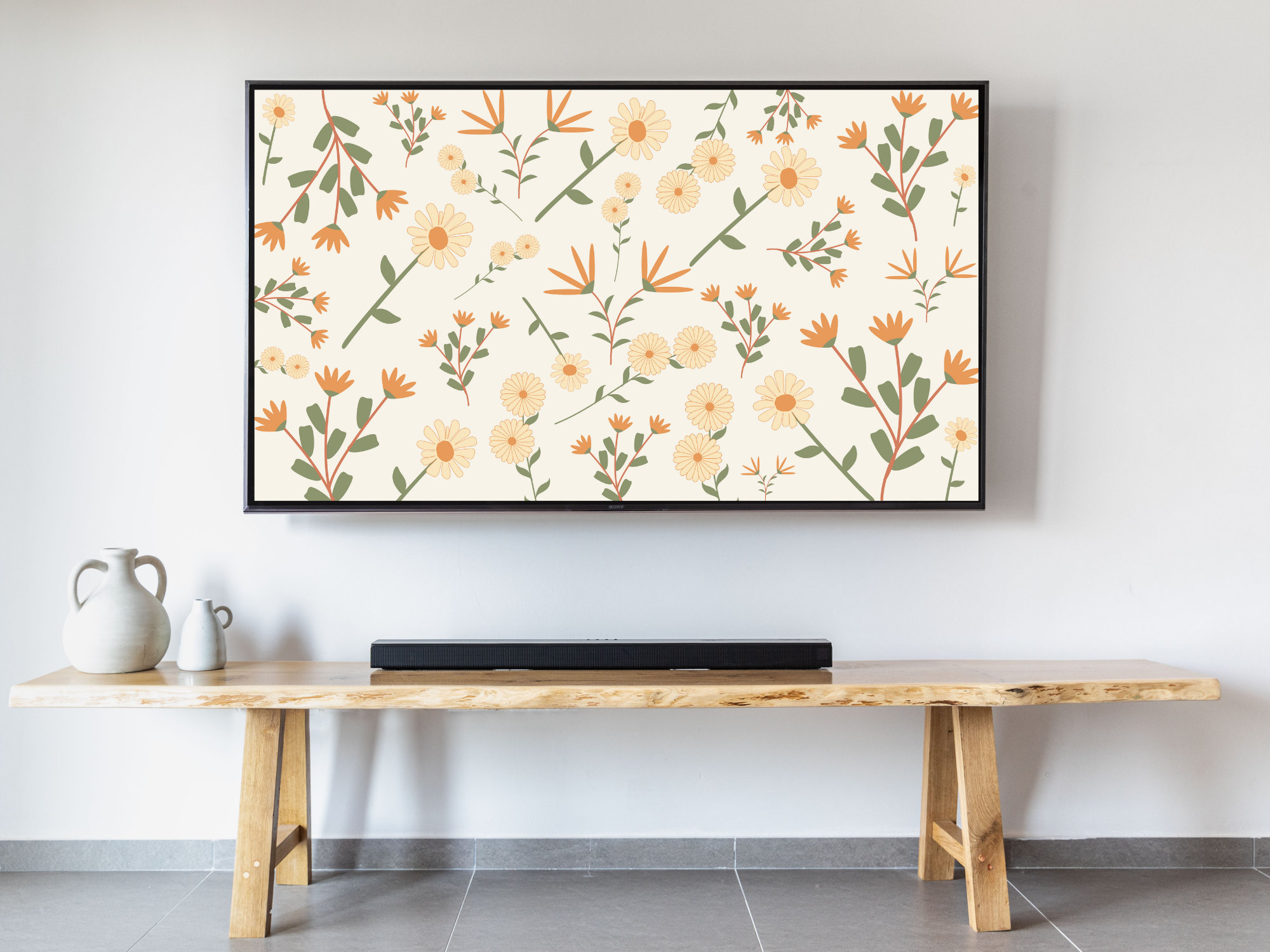 Spring Tv Background Samsung Frame Tv Digital Art Spring Easter Spring Tv Wallpaper - Etsy
