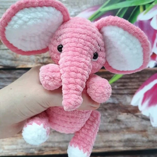 crochet elephant pattern, amigurumi elephant pattern,Elephant Crochet Pattern crochet pattern, sitting elephant,Pattern toy elephant