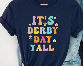 Pferderennen Kleidung, Jockey Shirt, Reiter Geschenk, Derby Pferderennen, Talk Derby To Me, 2024Derby Shirt, Derby Hot, Derby Vibes Shirt, Derby Time