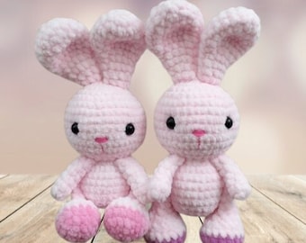 stuffed toy bunny, easter gift,Crochet Pattern, Plushie Pattern,Stuffed bunny pattern, English pattern amigurumi pdf