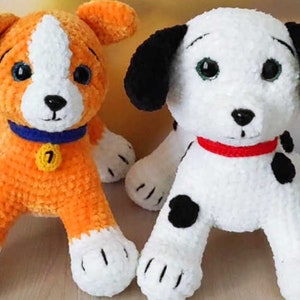 Modèle au crochet chiot au crochet, cadeau PDF, modèle au crochet pour bébé chien, chiot au crochet, motif au crochet | amigurumi kawaii | Bricolage, chiot amigurumi, chien mignon