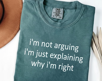 Comfort Colors® Funny Quote Shirt, Sarcastic Humor Tee, Introvert Vibes T-Shirt, Trendy Graphic Shirt, Unique Gift for Friend