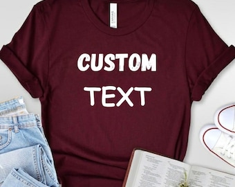 Camicie con logo personalizzato,Camicia personalizzata,T-shirt personalizzata, Camicie unisex personalizzate,Camicia personalizzata da donna,Camicia personalizzata da uomo,Stampa di camicie personalizzate