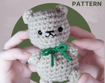Bear Crochet Pattern,the teddy bear - CROCHET PDF PATTERN (English)