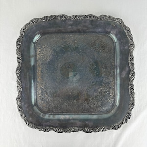 Vintage Wilcox International Silver Co Serving Tray