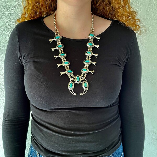 Squash Blossom Necklace Etsy