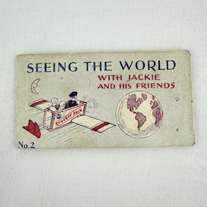 1930’s Cracker Jack Comic Book Seeing the World