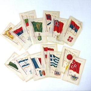 14 Early 1900’s Nebo Cigarette Silk Squares