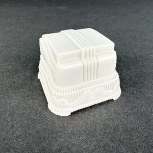 Art Deco-ringpresentationsask med celluloid