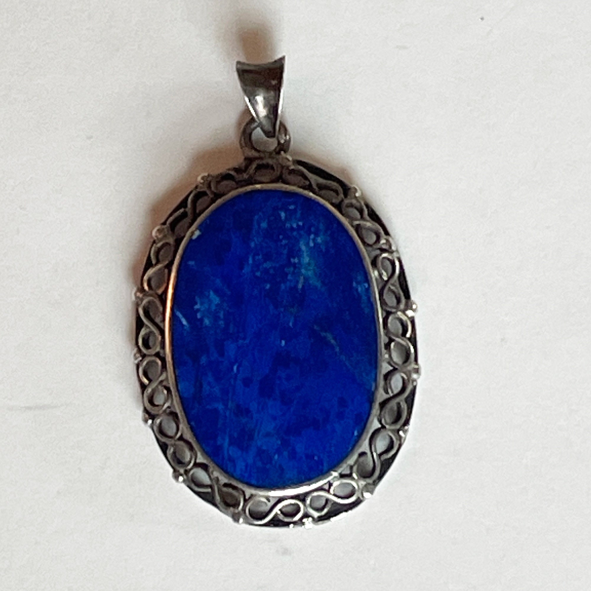 Mexican Lapis Necklace - Etsy