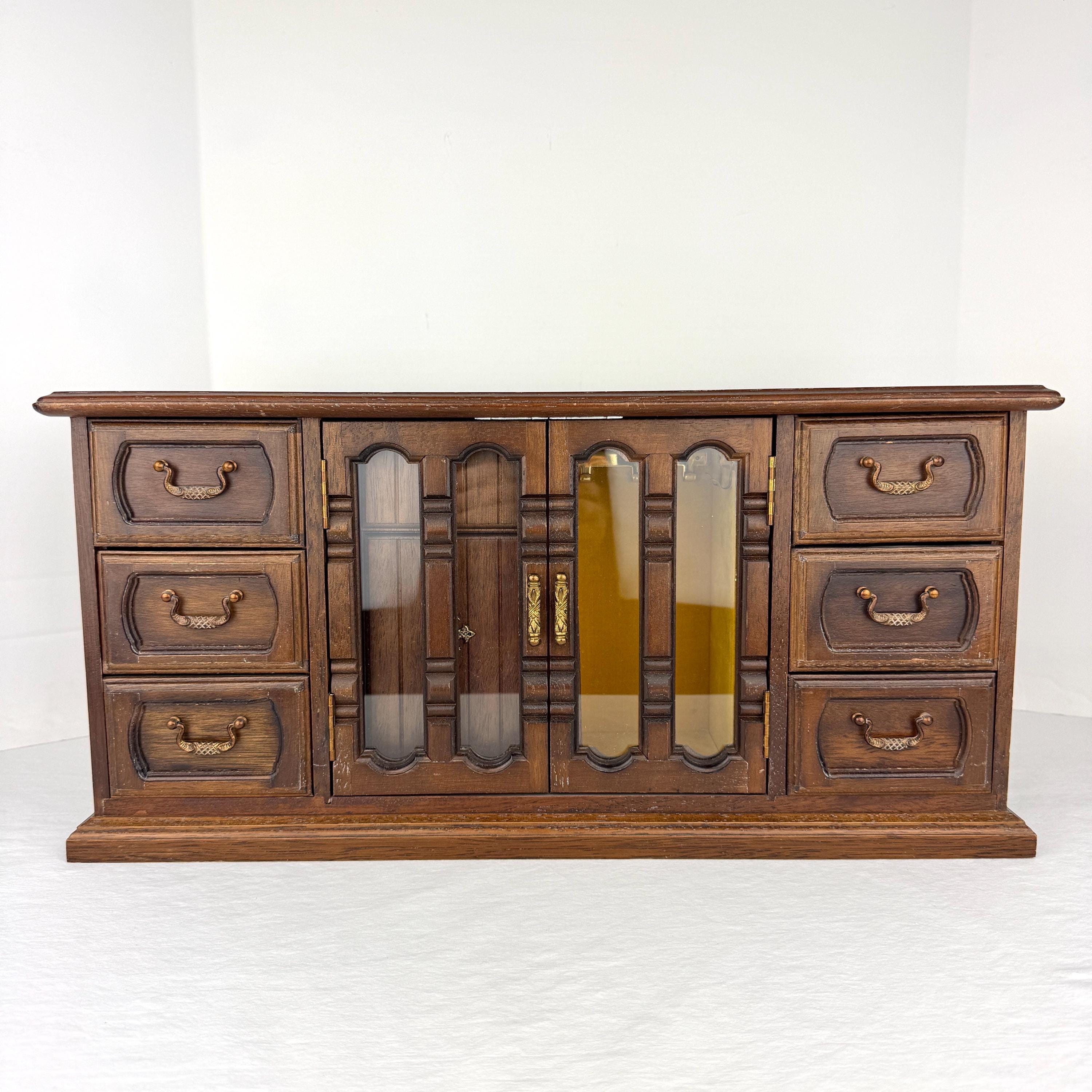 Vintage Himark Japan Wood Jewelry Box - Etsy