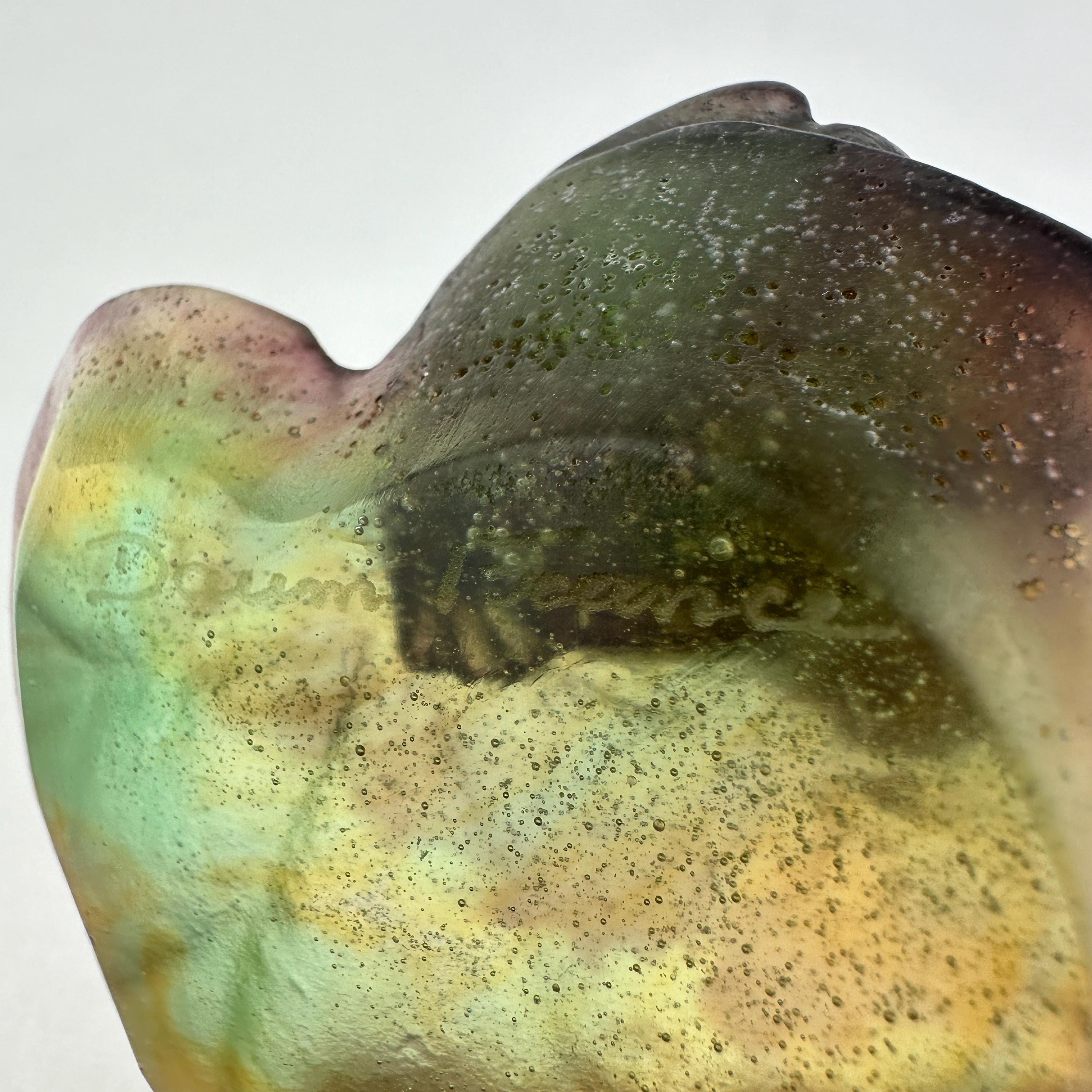 Daum ドーム　 Pate De Verre 蛙 Frog ネックレス Daum ドーム Pate De Verre 蛙 Frog ネックレス