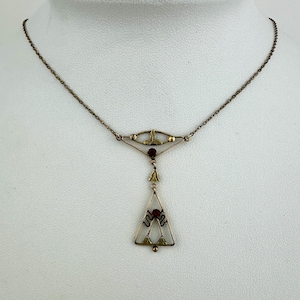 Delicate One of a Kind Lavalier Necklace