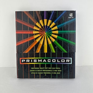 48 Bleistifte Prismacolor Set Leicht Gebraucht