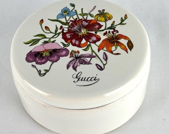 1970's Vintage Richard Ginori for Gucci Ceramic Plate, Porcelain