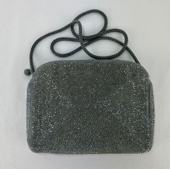 Hand Beaded Purse Made by Genie in Korea - image 5