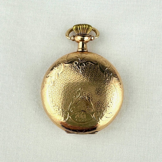 Victorian Ladies Elgin Gold Filled Pocket Watch Not Working