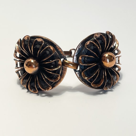 Rebajes Copper Double Flower Bracelet - image 3