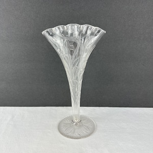 Stevens en Williams waaiervormige geslepen kristallen tulpen