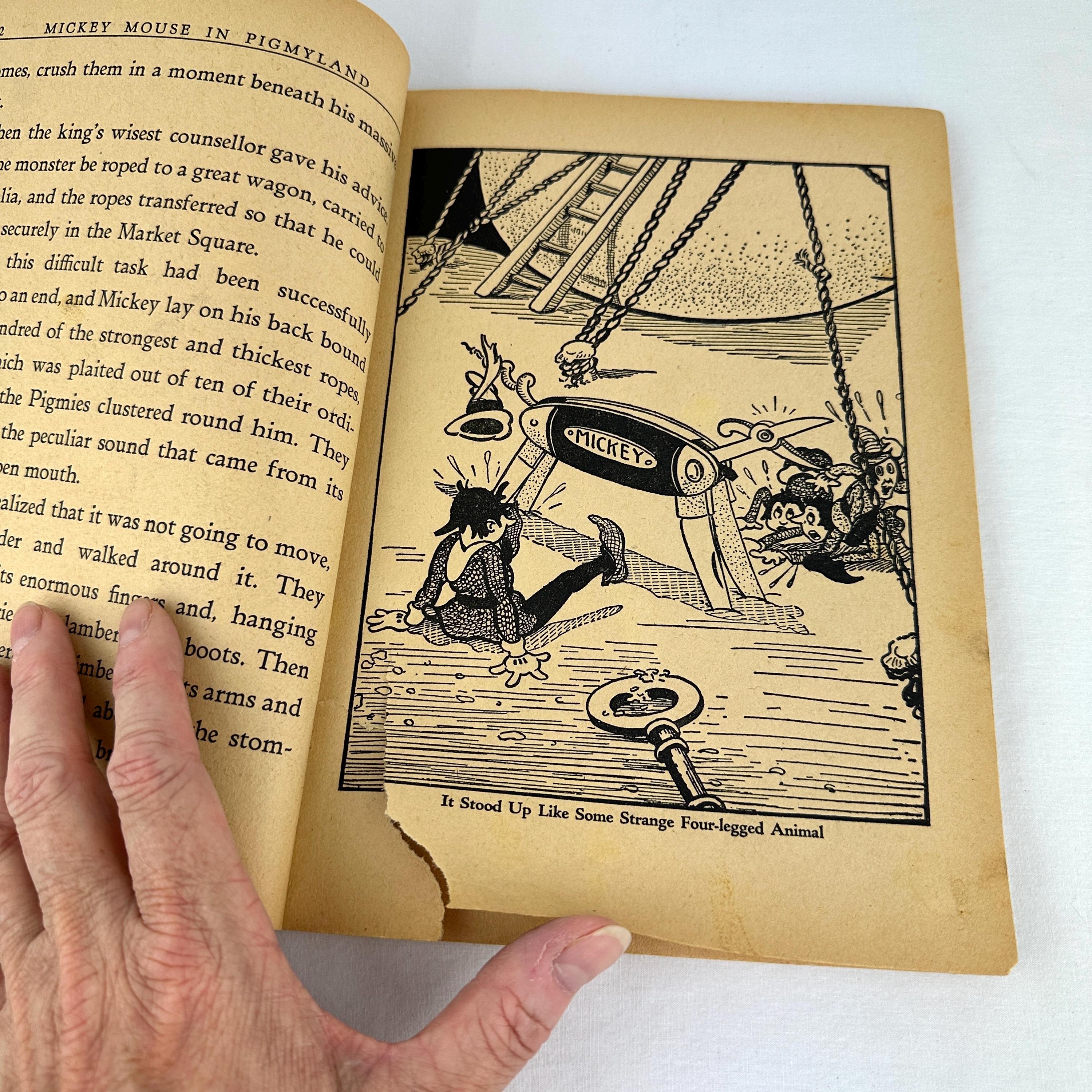 1936年ヴィンテージ「ミッキーマウス・イン・ピグミーランド」 - 米国