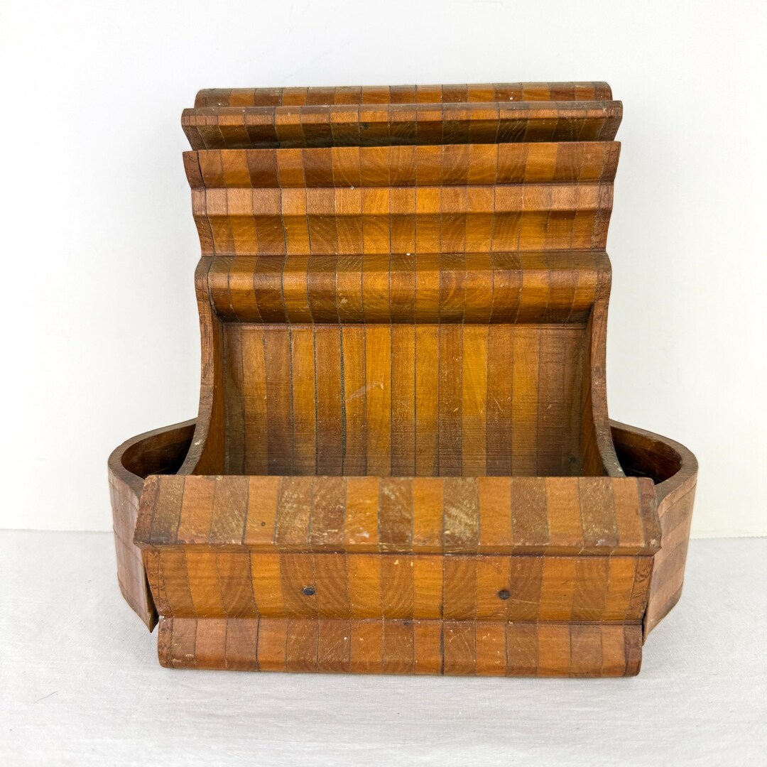 Vintage Handmade Comb Box - Etsy