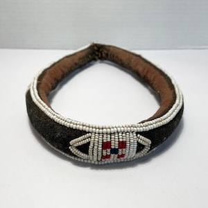 Traditional African Zulu Beaded Collar
