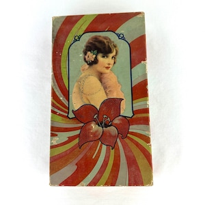 Boîte de bonbons au chocolat, époque Art Déco