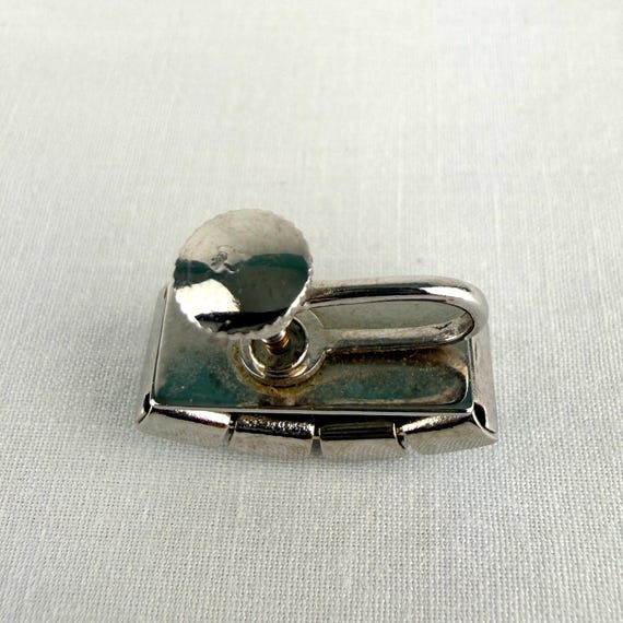 Vintage Channel Set Rhinestone Choker Necklace & … - image 16