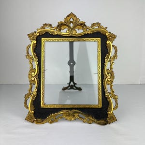 Antique NB &IW Cast Iron Picture Frame