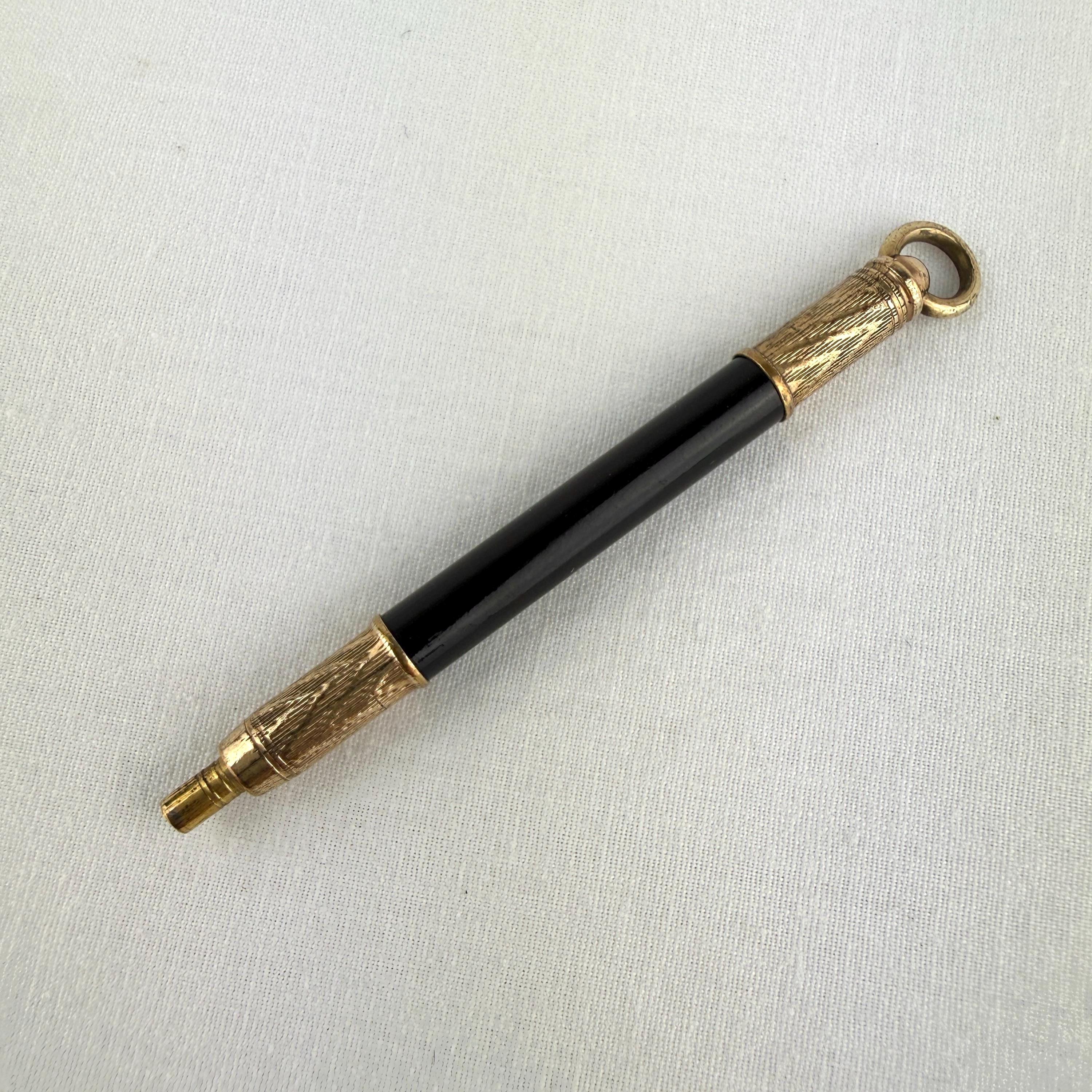 Sampson Mordan　9金　ペンシルホルダー　花柄 Sampson mordan - Etsy 日本