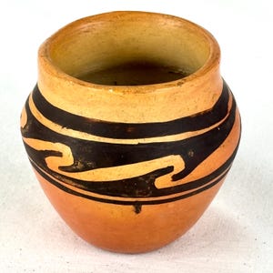 Early 20th century Hopi Polychrome Pottery Bowl