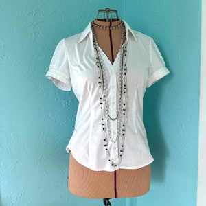 3 Long Art Deco Necklaces with Glass Beads