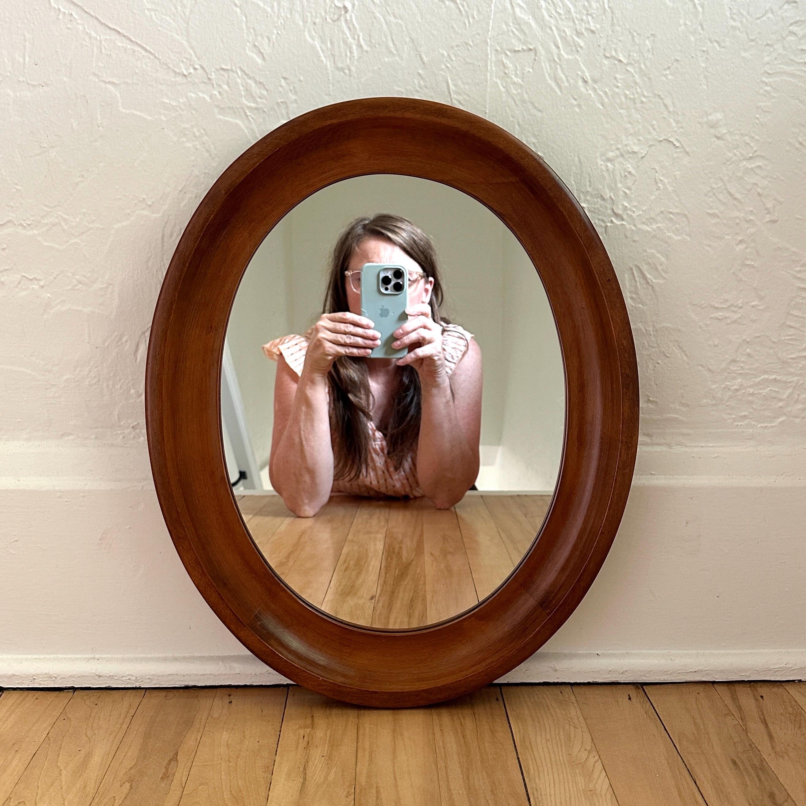 1970's Tell City Oval Wall Mirror - Pattern 3134 - Etsy