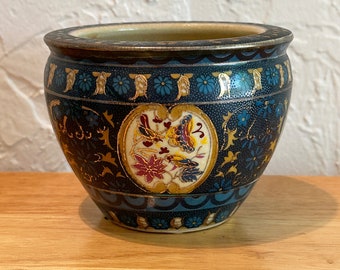 Hand Painted Chinoiserie Planter/Pot