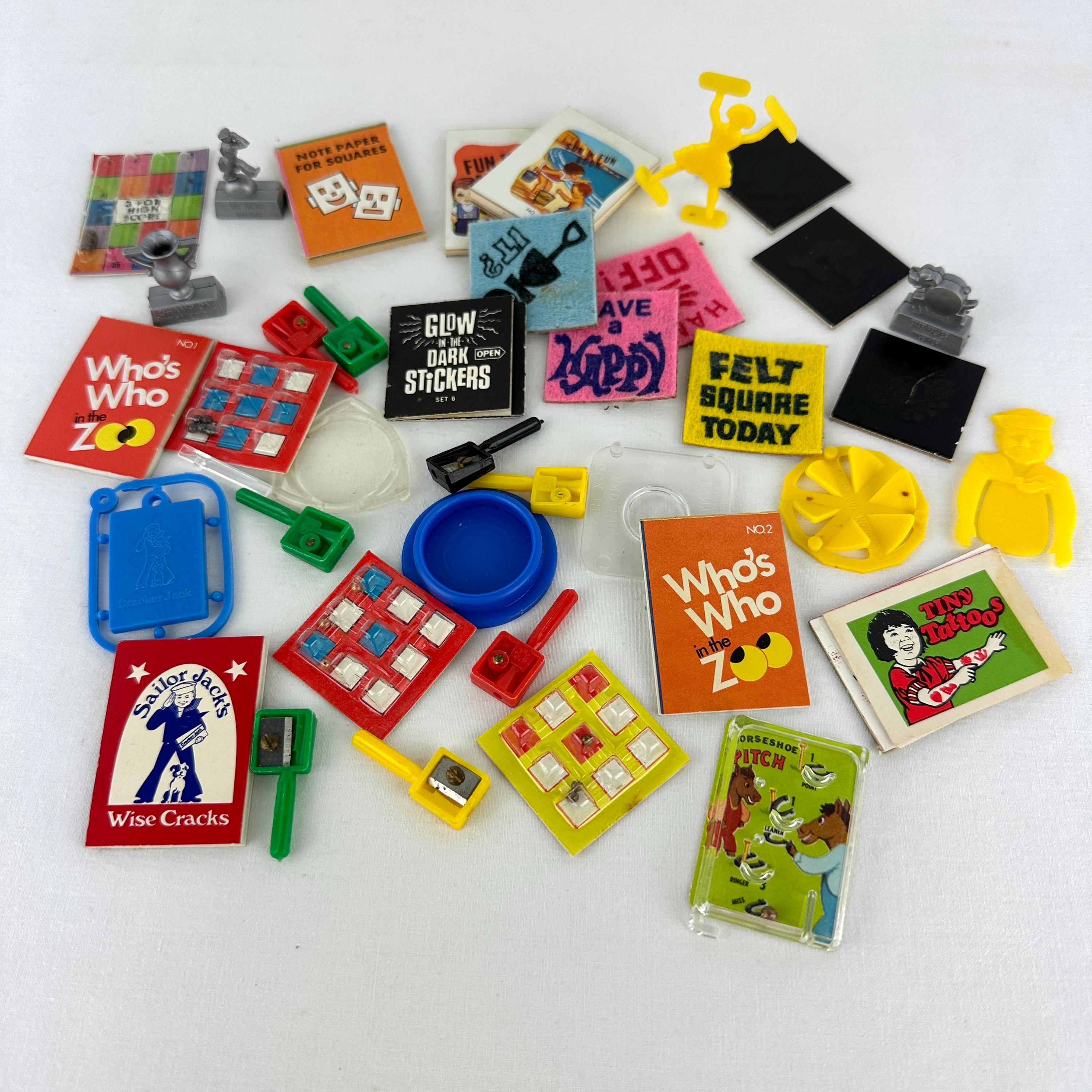 Prêmios Cracker Jack dos anos 1960 e 70